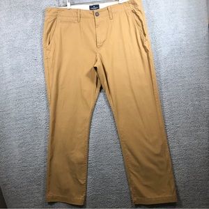 American Eagle Outfitters Men’s Tan Original Straight Pants Size 38 x 32